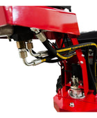 HOC911 Self Propelled Swivel Head Stump Grinder with Honda GX690 22.1 HP Electric Start engine, 18-inch above-ground grinding depth, and 12 Tungsten Carbide Teeth – House of Contractors Inc.