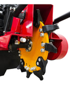 HOC911 Self Propelled Swivel Head Stump Grinder with Honda GX690 22.1 HP Electric Start engine, 18-inch above-ground grinding depth, and 12 Tungsten Carbide Teeth – House of Contractors Inc.