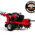 HOC911 Self Propelled Swivel Head Stump Grinder, Honda GX690 22.1 HP Electric Start, 18 Inch Above Ground Grinding, 12 Tungsten Carbide Teeth A