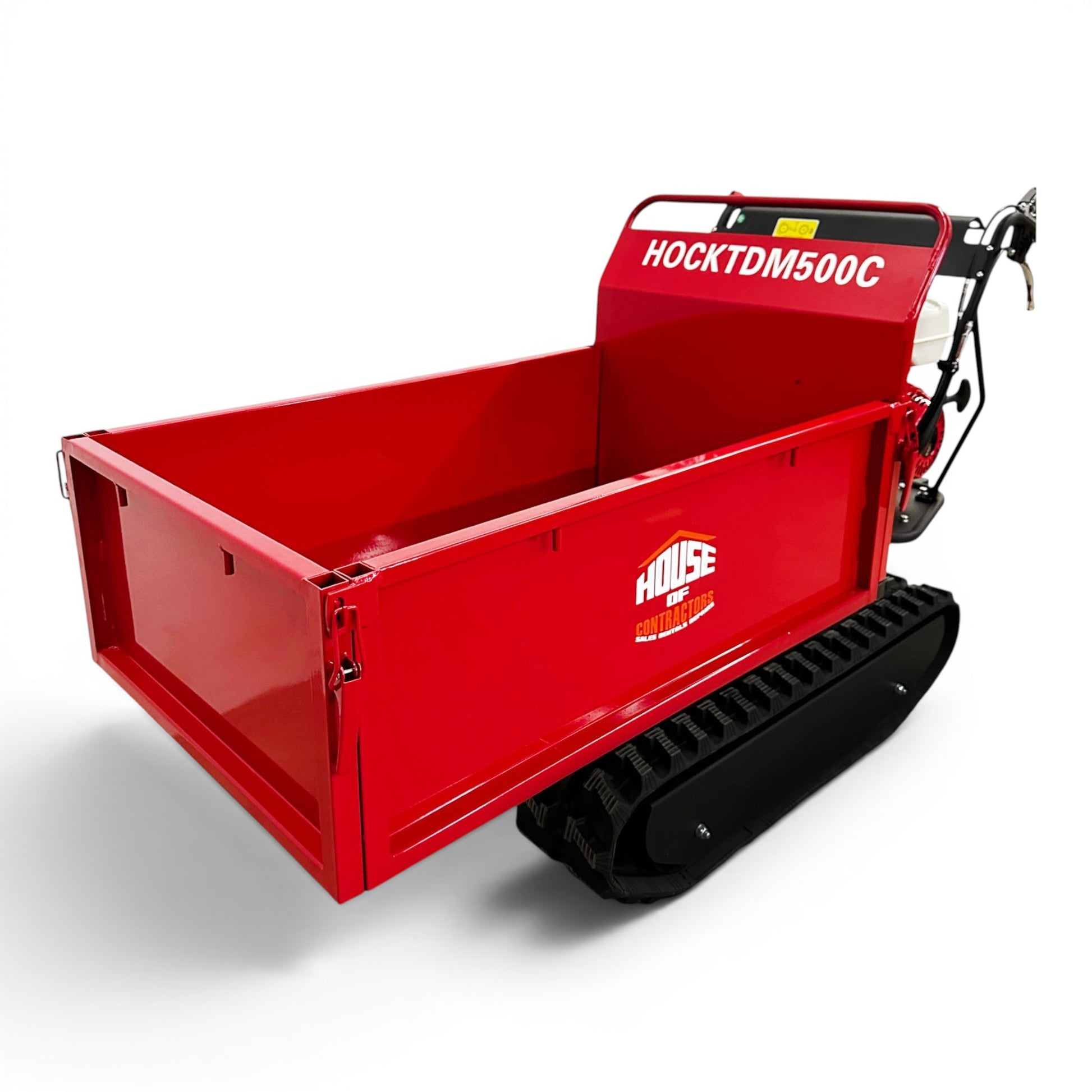 HOCKTDM500C Hydraulic Tip Track Dumper - Honda GX270 9 HP, 500 kg (1102 lb) Load Capacity E
