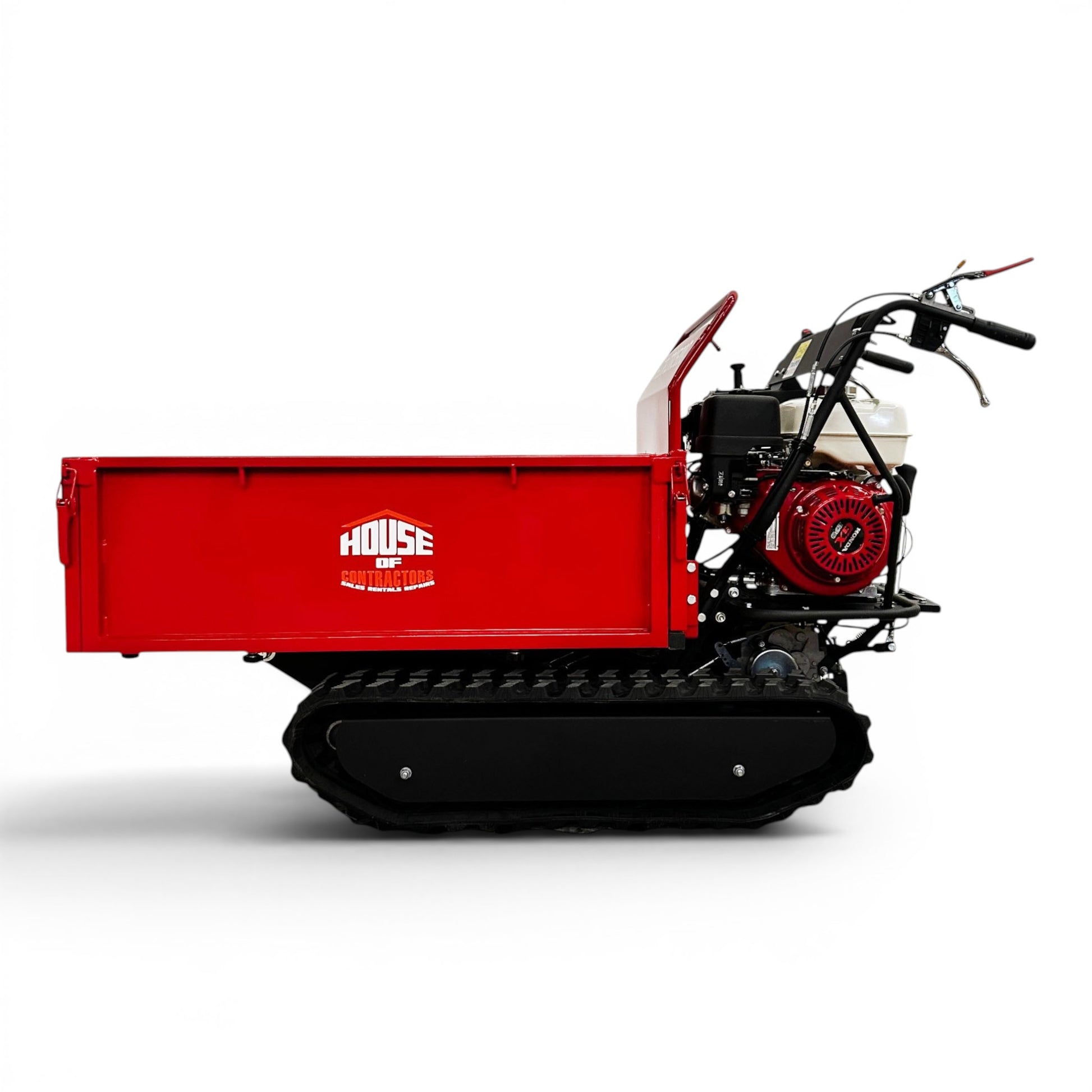 HOCKTDM500C Hydraulic Tip Track Dumper - Honda GX270 9 HP, 500 kg (1102 lb) Load Capacity I