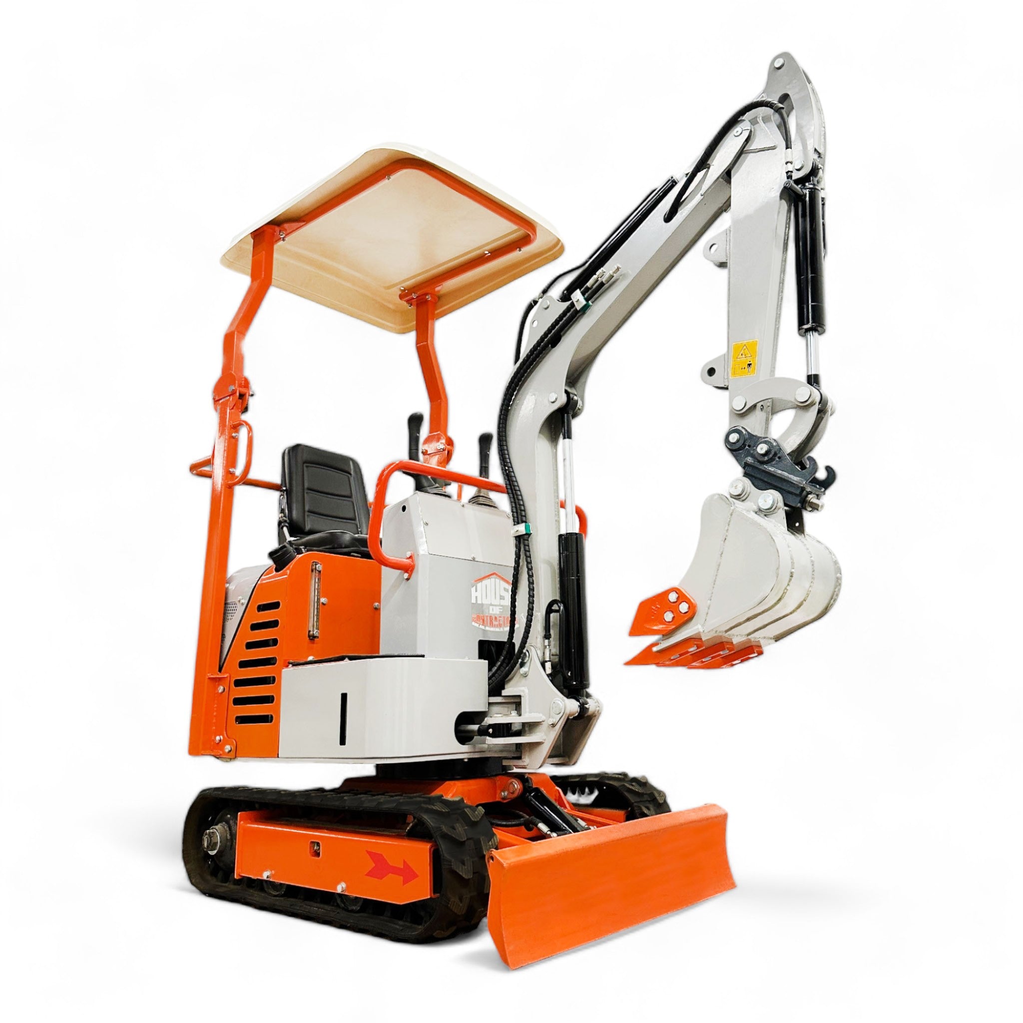 HOCRM10 1 Ton Excavator, 2666 Pound Digging Force, Honda GX390 13