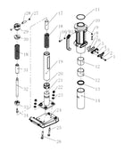 HOC RM32 Tamping Rammer Foot Assembly Parts A