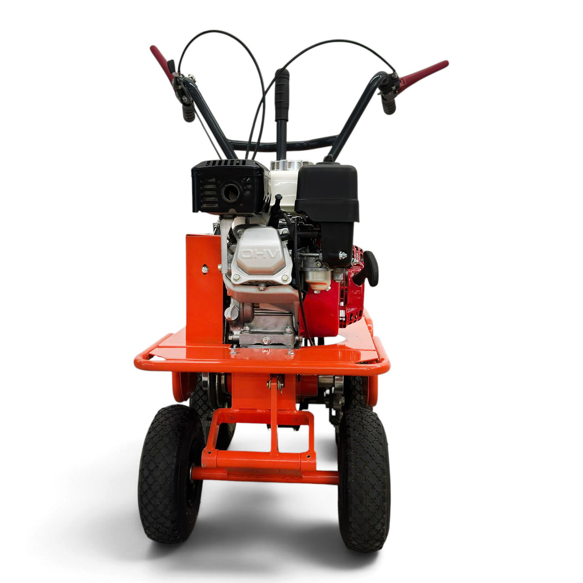 HOC HOCSC65 12 Inch Gasoline Sod Cutter | Honda GX200 6.5 HP | Recoil Start | 6-Position Cutting Depth | Self-Propelled Walk-Behind Sod Cutter