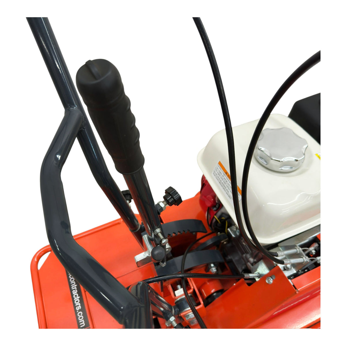 HOC HOCSC65 12 Inch Gasoline Sod Cutter | Honda GX200 6.5 HP | Recoil Start | 6-Position Cutting Depth | Self-Propelled Walk-Behind Sod Cutter