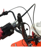 HOC HOCSC65 12 Inch Gasoline Sod Cutter | Honda GX200 6.5 HP | Recoil Start | 6-Position Cutting Depth | Self-Propelled Walk-Behind Sod Cutter