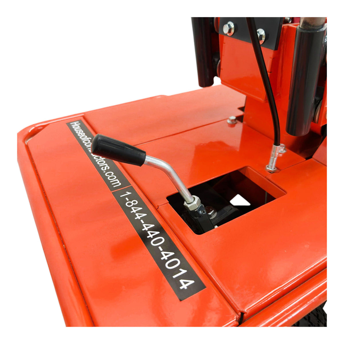HOC HOCSC65 12 Inch Gasoline Sod Cutter | Honda GX200 6.5 HP | Recoil Start | 6-Position Cutting Depth | Self-Propelled Walk-Behind Sod Cutter