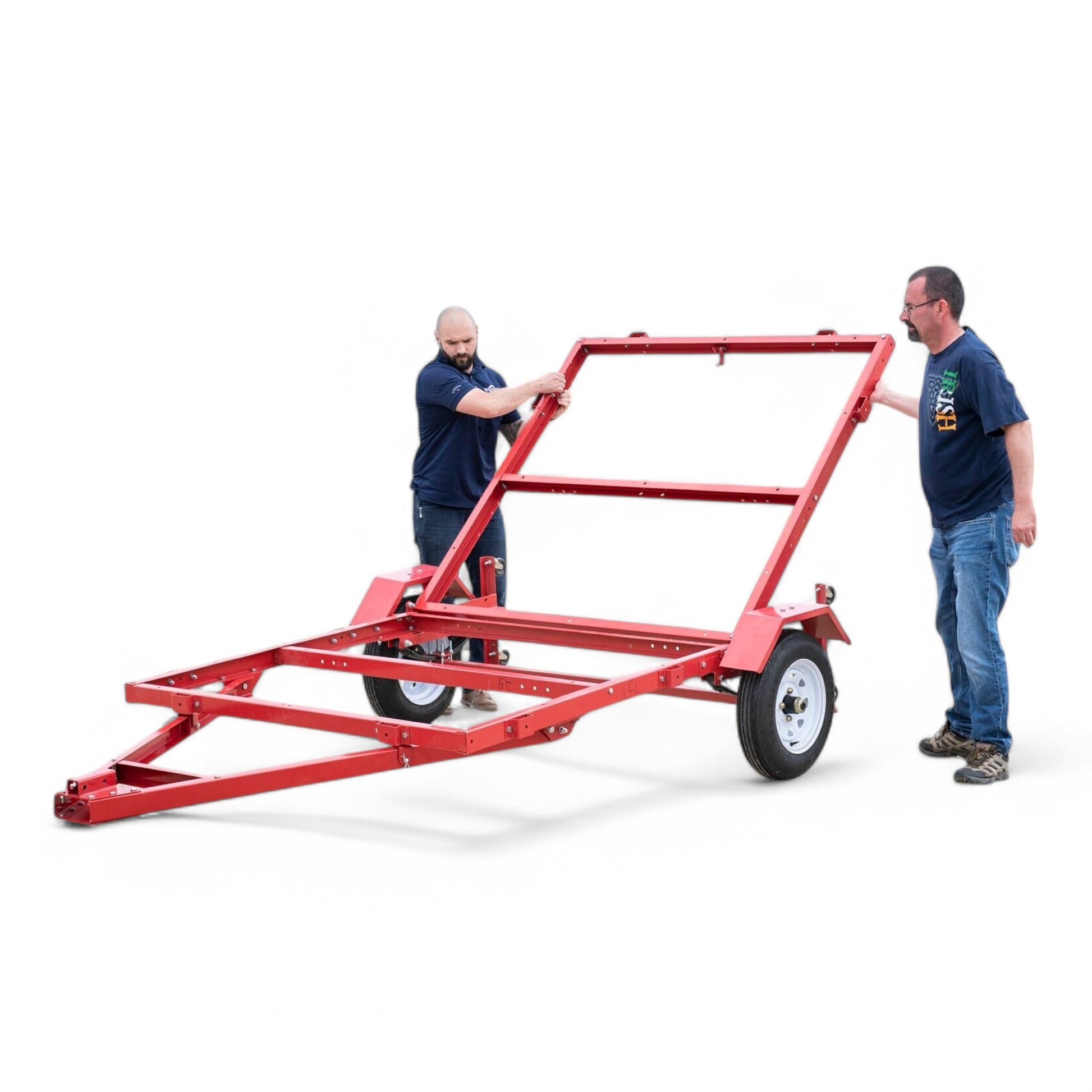 HOC T817 1200 Lb. Capacity 5 x 10 ft Super Duty Folding Trailer