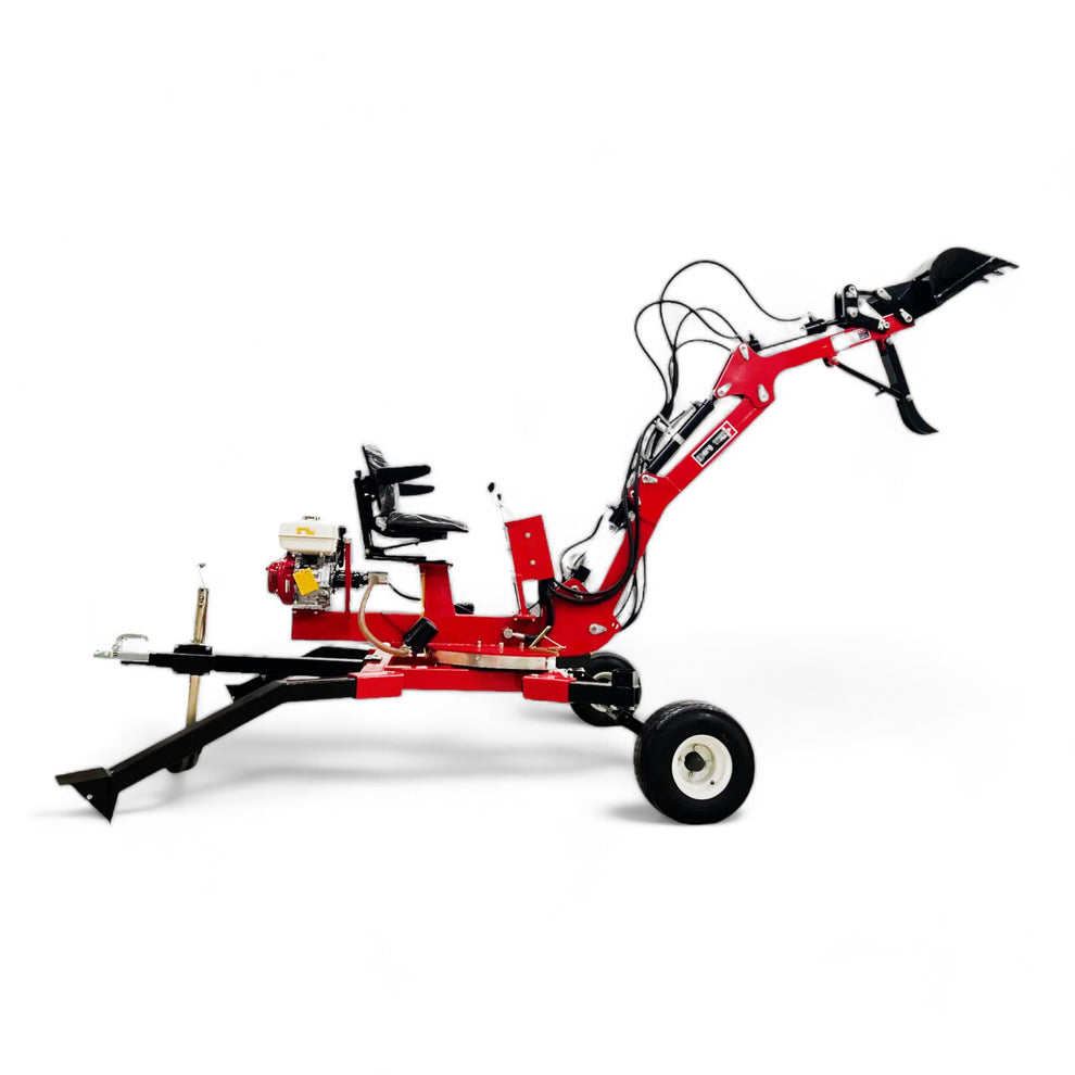 Backhoe 360 HOCTB360H 360 Degree Towable Backhoe – Honda GX270 9 HP, 7.5 ft Digging ...