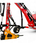 HOCTB360H 360 Degree Towable Backhoe - Honda GX270 9 HP, 7.5 Foot Digging Depth, 880 Lb (400 Kg) Max Lifting Capacity Y