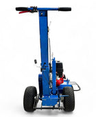 Hoctcr1500 honda gx390 zanja, profundidad de excavación de 25 pulgadas, 27 dientes de carburo de tungsteno, ajuste de profundidad de rotación