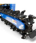 Hoctcr1500 honda gx390 zanja, profundidad de excavación de 25 pulgadas, 27 dientes de carburo de tungsteno, ajuste de profundidad de rotación