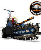 HOCTCR1500 Trencher – Honda GX390 Engine, 25 Inch Digging Depth, 27 Tungsten Carbide Teeth A