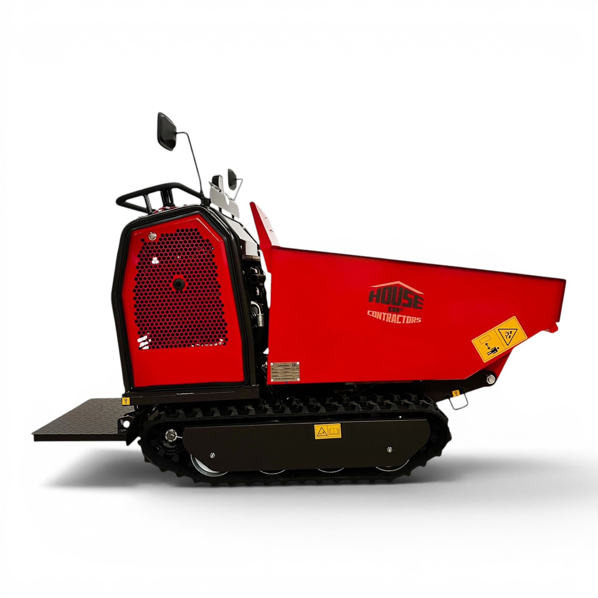Dumper sur chenilles à basculement hydraulique hydrostatique Honda HOCXN1100H de 9 CV, capacité de charge de 500 kg (1 102 lb)