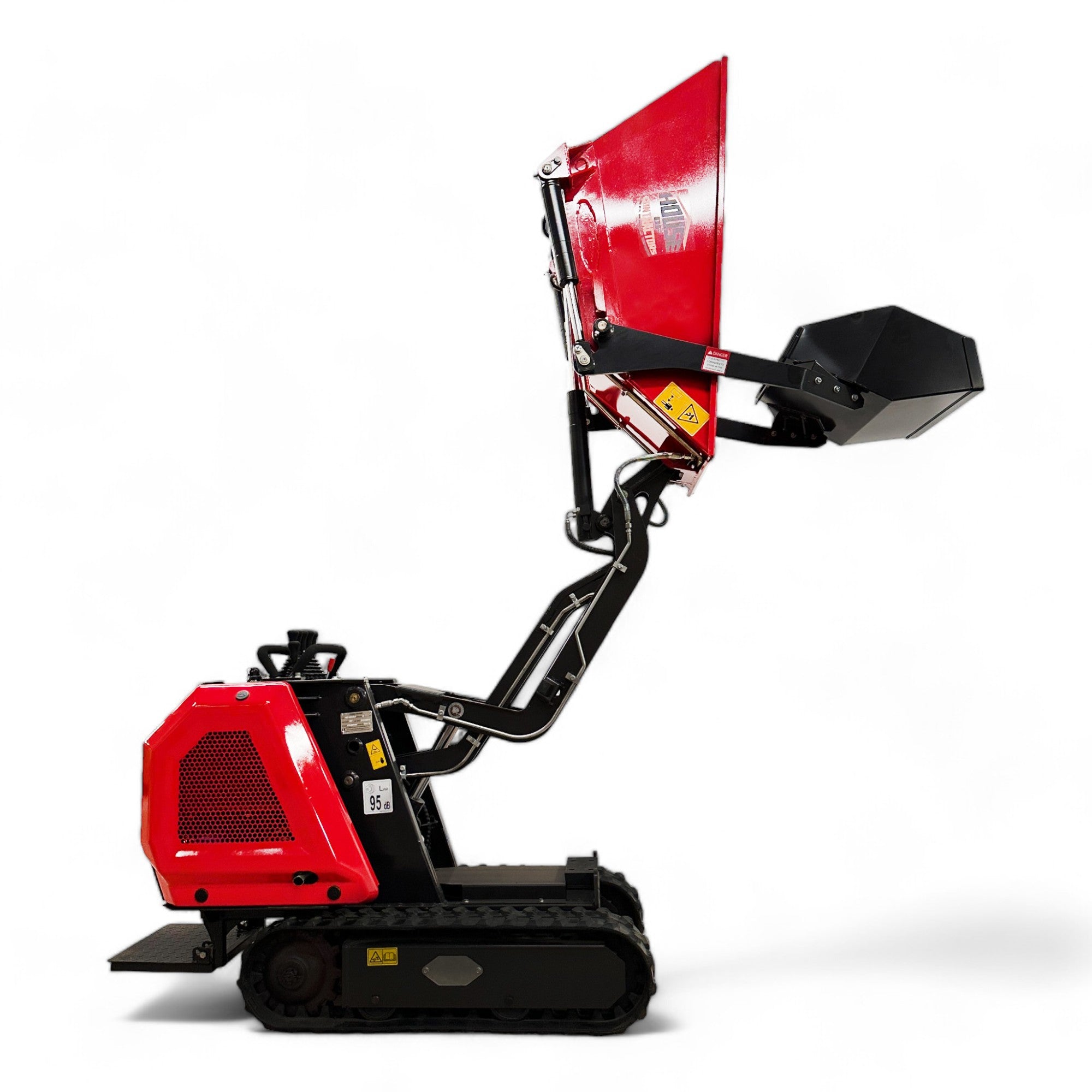 HOCXN800HT Hydrostatic High Tip 13 HP Track Dumper Loader 800 kg