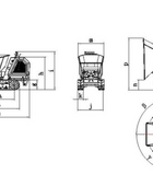 Dumper hydrostatique à chenilles rotatives HOCXN800R180, capacité de charge de 800 kg (1 763,70 lb)