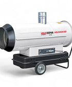 HeatStar HS3000ID 300,000 BTU forced air indirect fired industrial heater delivers powerful, clean, and efficient heat
