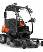 Husqvarna P525DX con cortacésped cero de cabina 25 HP Kubota D1105 Kanzaki KTM23