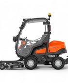 Husqvarna P525DX con cortacésped cero de cabina 25 HP Kubota D1105 Kanzaki KTM23