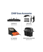 Cortadora de giro cero Husqvarna Z248FDTC de 23 HP y Kawasaki FR691V 48