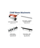 Cortadora de giro cero Husqvarna Z248FDTC de 23 HP y Kawasaki FR691V 48