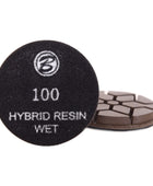 Outils diamantés à liant résine standard et hybride Bartell pour le polissage