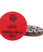 Outils diamantés à liant résine standard et hybride Bartell pour le polissage