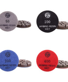 Outils diamantés à liant résine standard et hybride Bartell pour le polissage