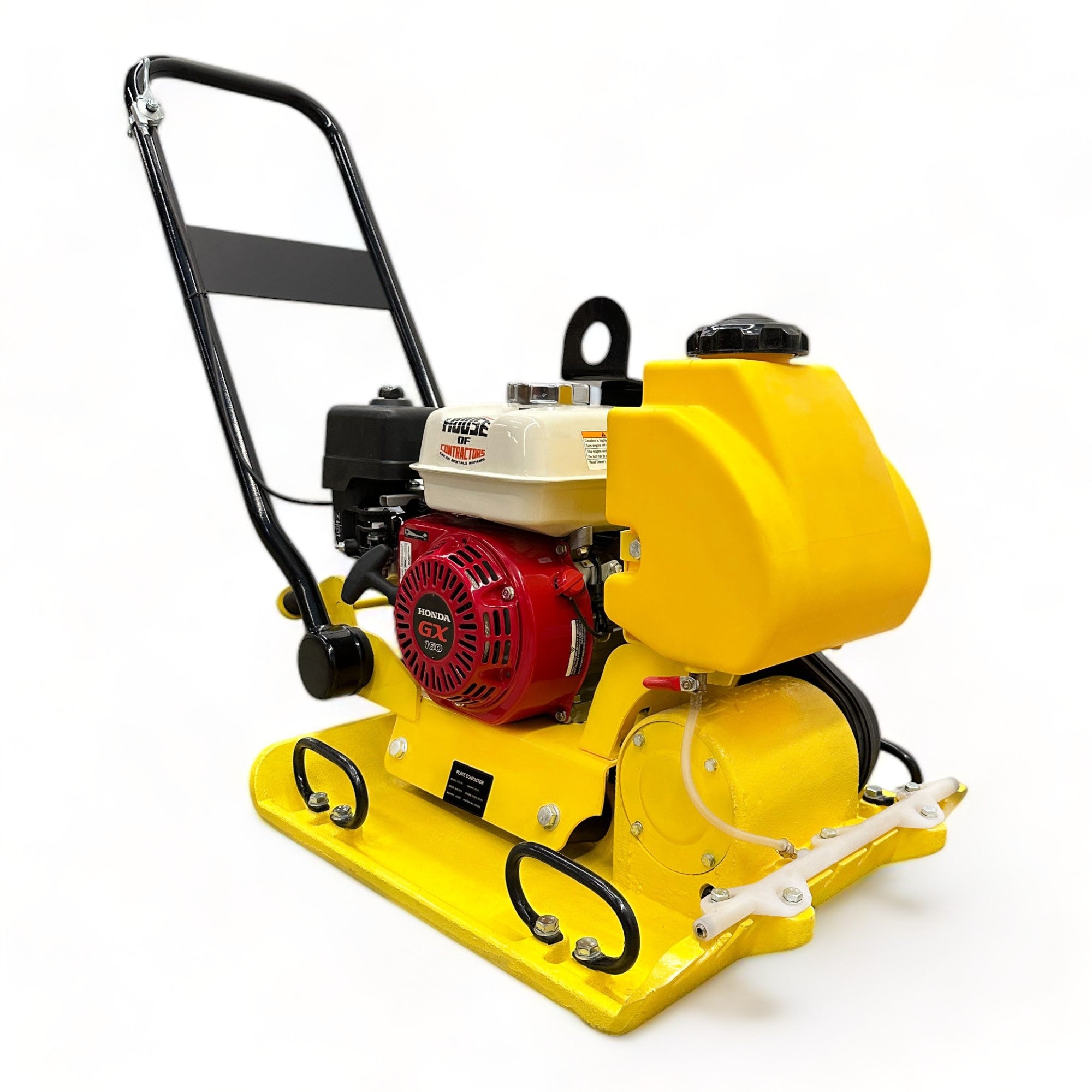 HZR90 PRO 20 Inch Plate Compactor – Honda GX160, Wheel Kit, Water
