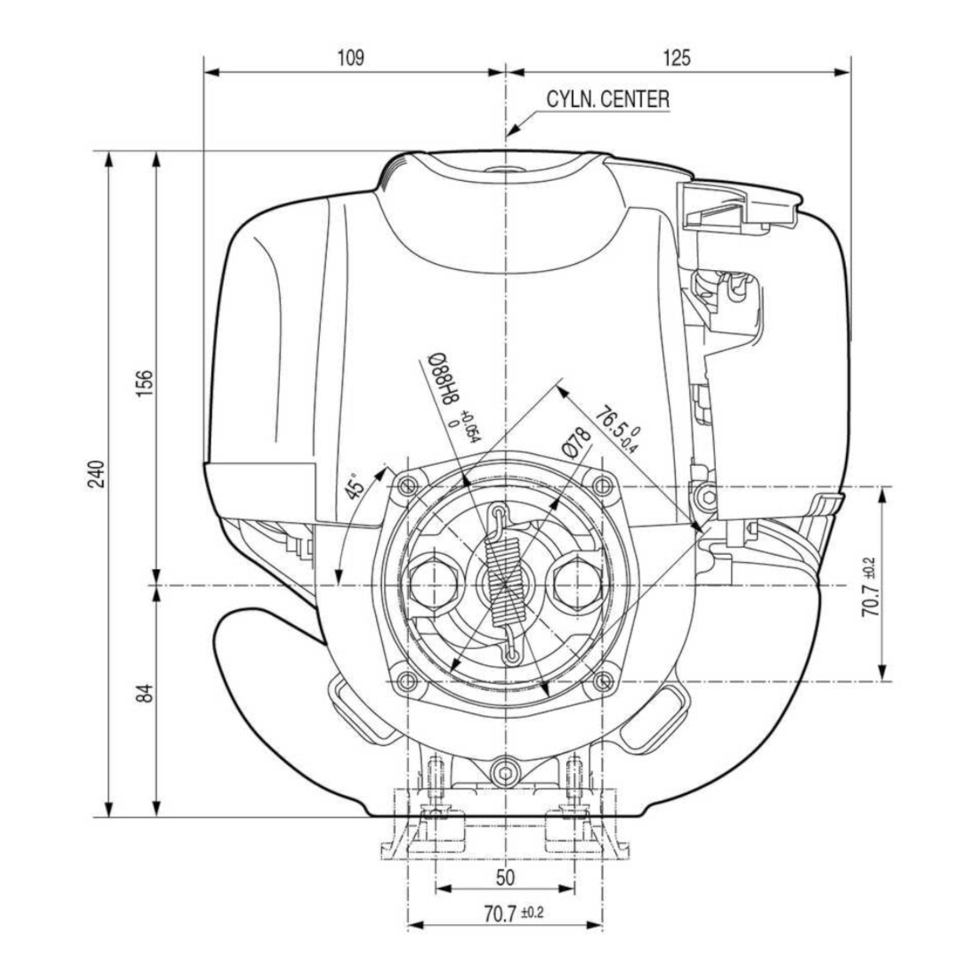 Honda GX35 1.3 HP Engine