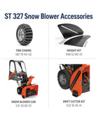 Husqvarna ST327 Songe résidentielle Songe