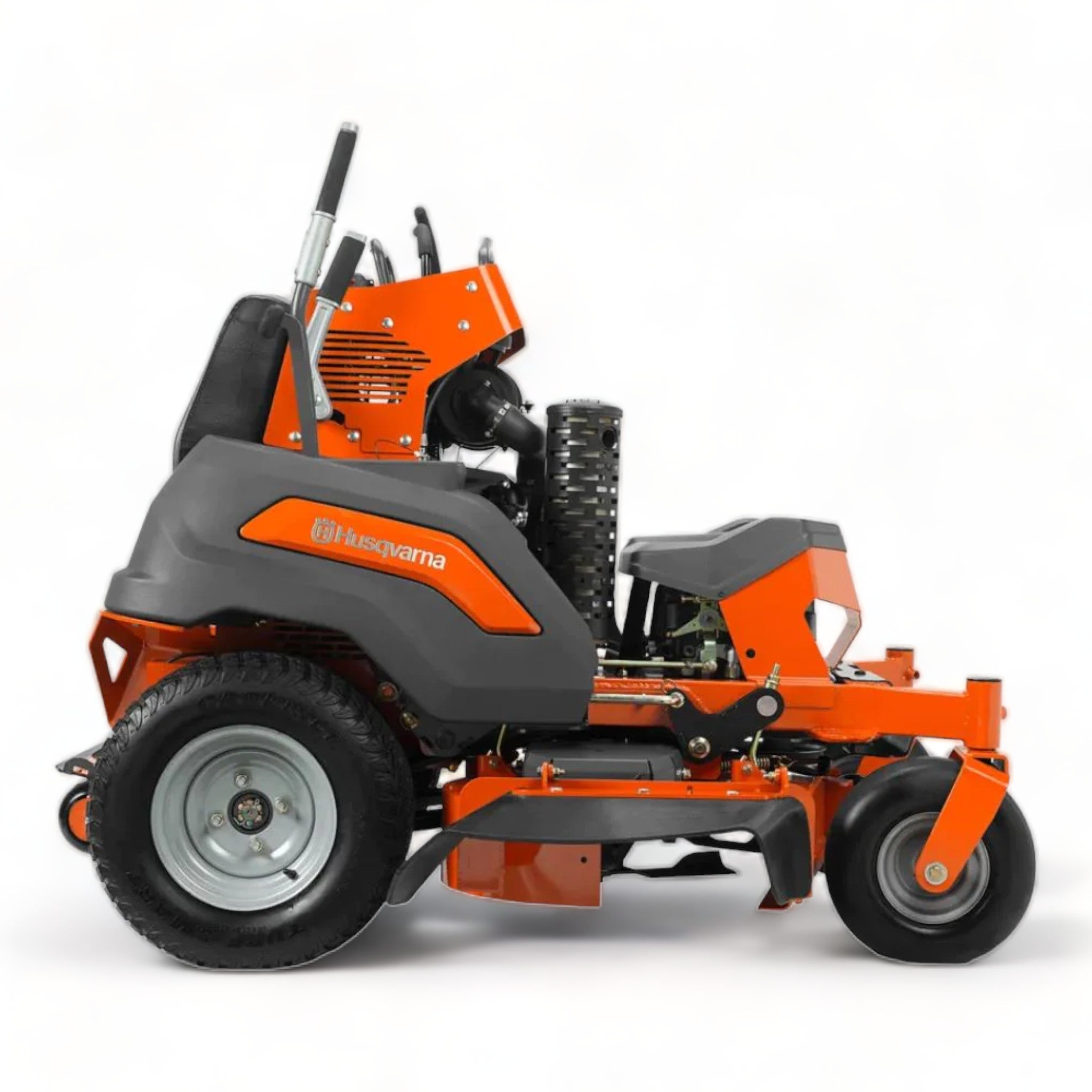 Husqvarna stand best sale on mower