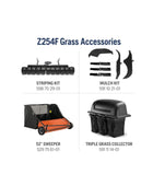 Cortadora de giro cero Husqvarna Z254FSE Edición especial 23 HP Kawasaki Serie FR 54