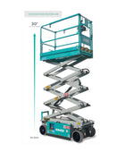 IMER IM 32 Series Electric Scissor Lift