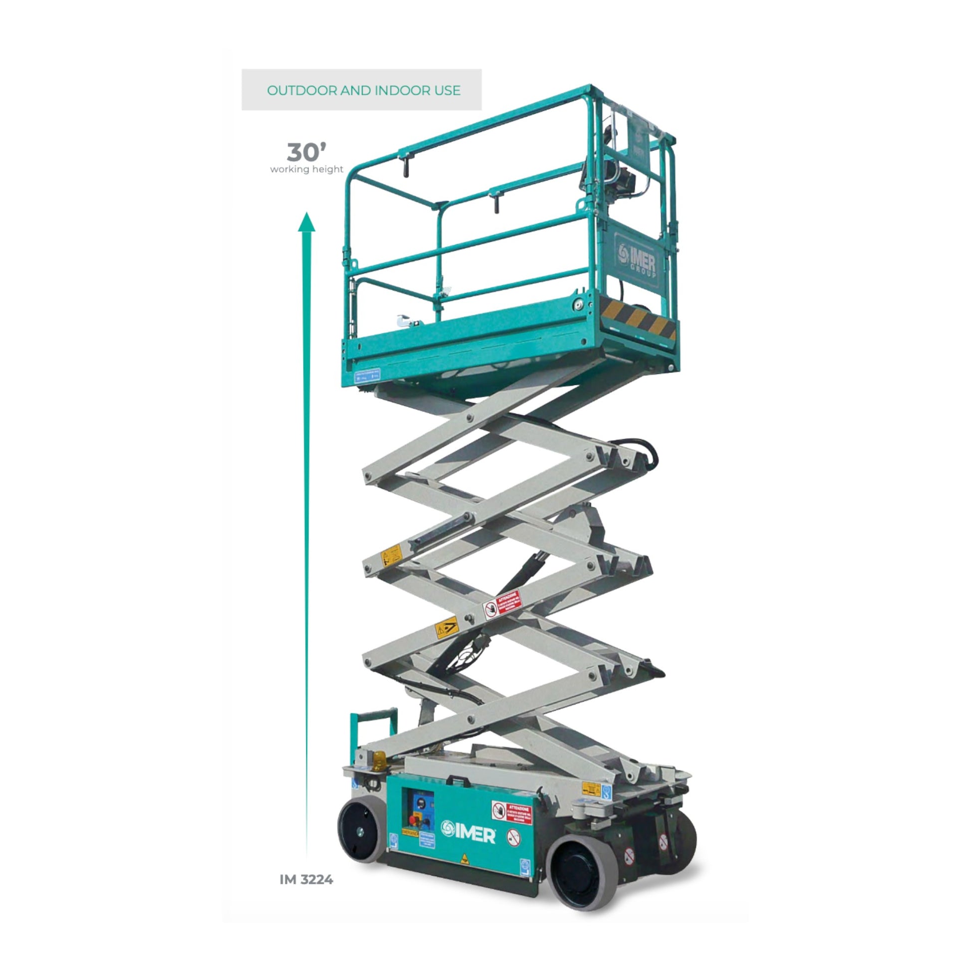 IMER IM 32 Series Electric Scissor Lift
