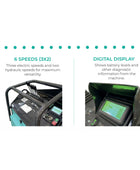 IMER TRACKER 1215 Honda 13 HP or 4 HP Electric Track Mini-Dumper