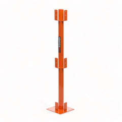 IPS Pro Guard 70-8020 40 x 2, 39" Post Kit, with 8" base, Powder-coated steel