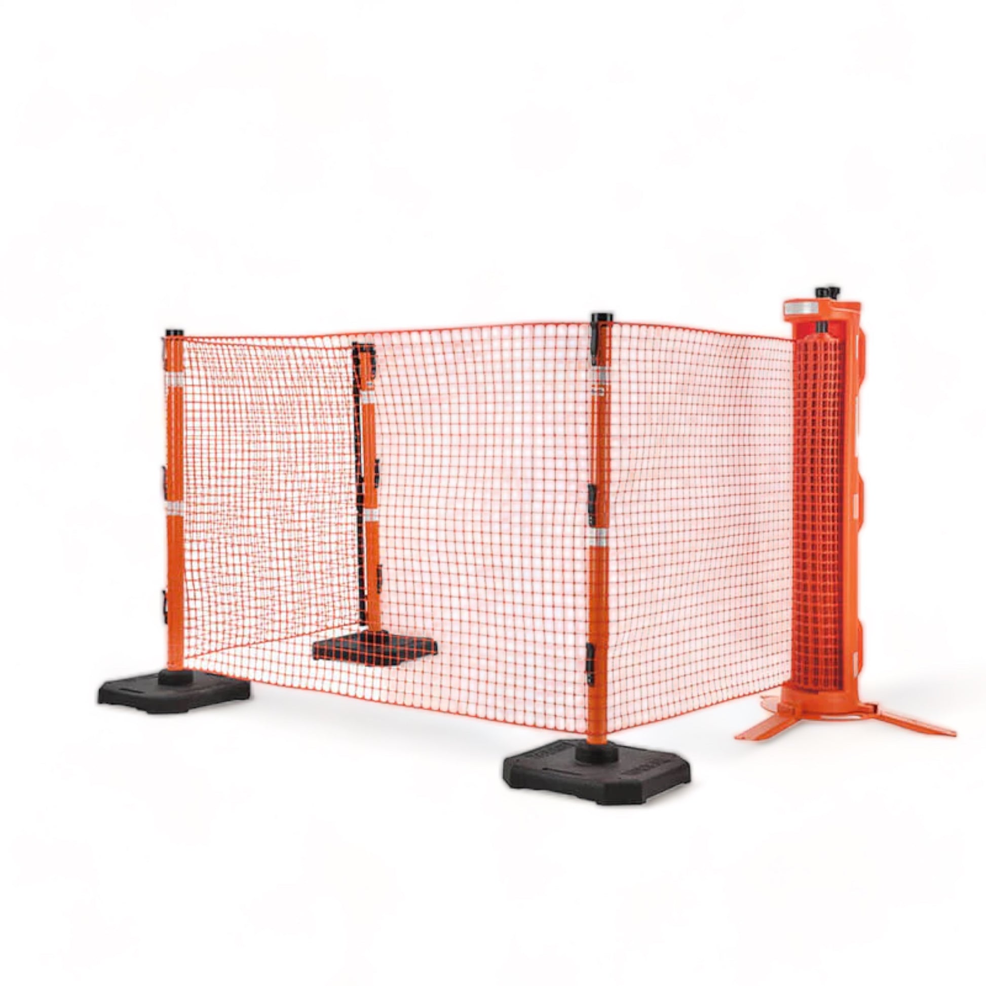 Système de clôture sur roues IPS RapidRoll 70-7050, 50 pieds de clôture avec 4 poteaux