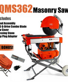 iQMS362 Masonry Saw With Integrated Dust Control System A