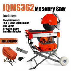 iQMS362 Masonry Saw With Integrated Dust Control System