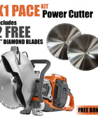 Husqvarna K1 Kit de rythme 94V Batterie 14 pouces Cutter de puissance avec B750X et C1800X