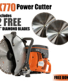 K770 14 pulgadas Husqvarna Power Cutter 73.5cc 5hp