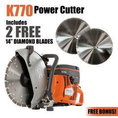 K770 14 pulgadas Husqvarna Power Cutter 73.5cc 5hp