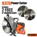 K970 14 pulgadas Husqvarna Power Cutter 93.6cc 6.5hp