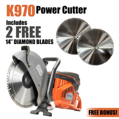 K970 14 pulgadas Husqvarna Power Cutter 93.6cc 6.5hp