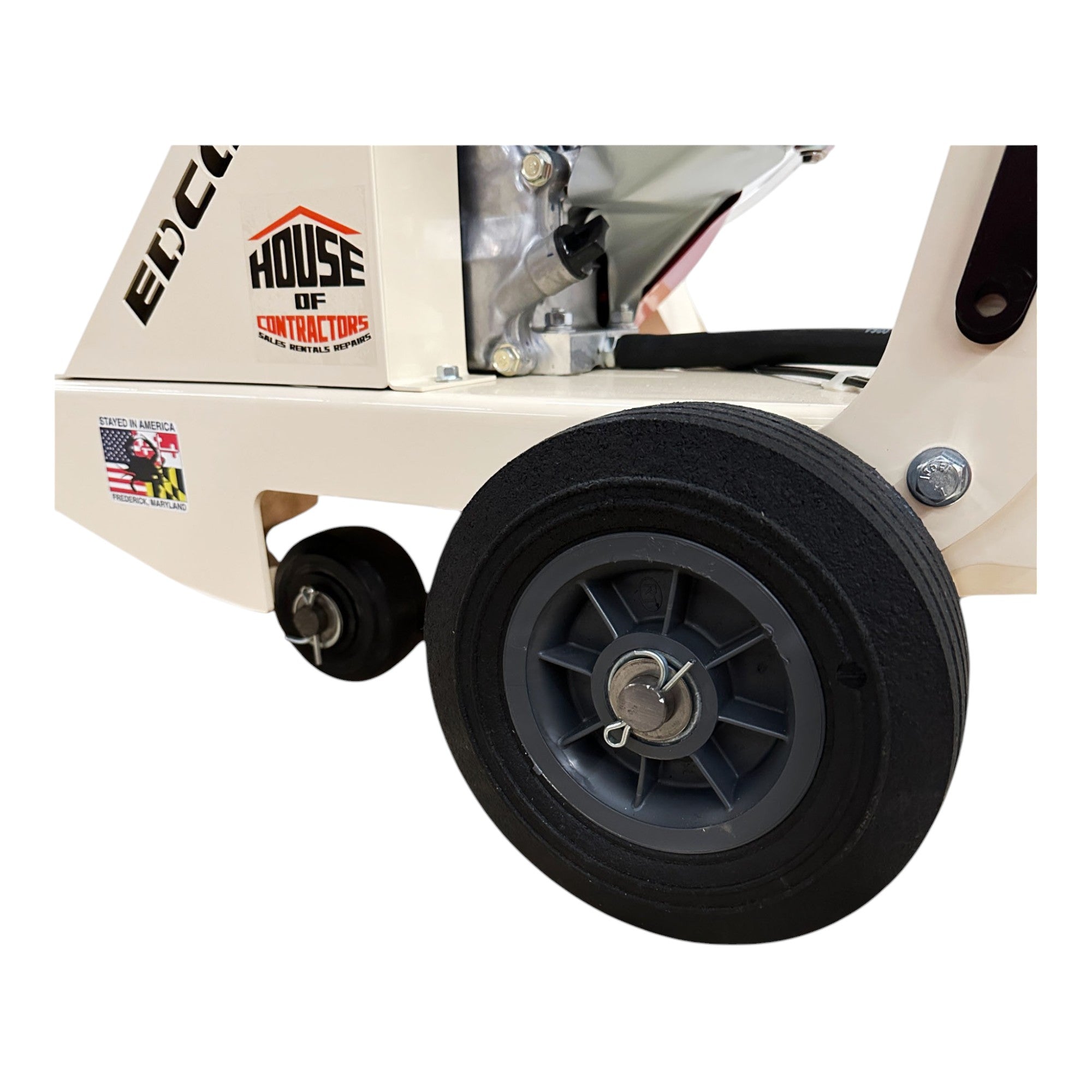 EDCO KL-14 Walk-Behind Concrete Saw | Honda GX200 6.5 HP Engine