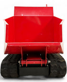 KTDM500C Dumper sobre orugas con punta hidráulica Honda de 9 HP, capacidad de carga de 500 kg (1102 lb)
