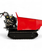 KTDM500C Dumper à chenilles à pointe hydraulique Honda 9 HP, capacité de charge de 500 kg (1 102 lb)