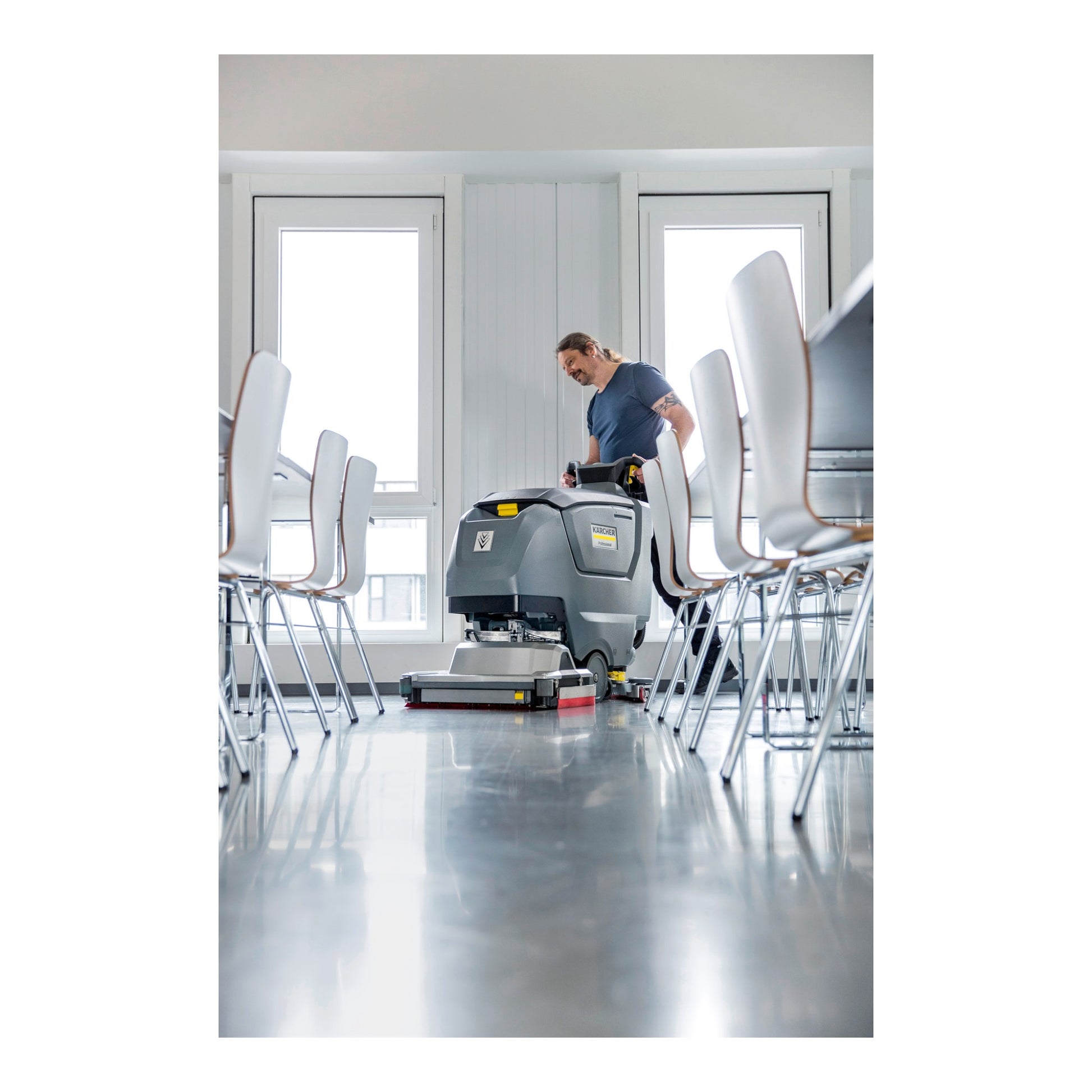 Kärcher B 50 W Bp R55 Walk-Behind Floor Scrubber H