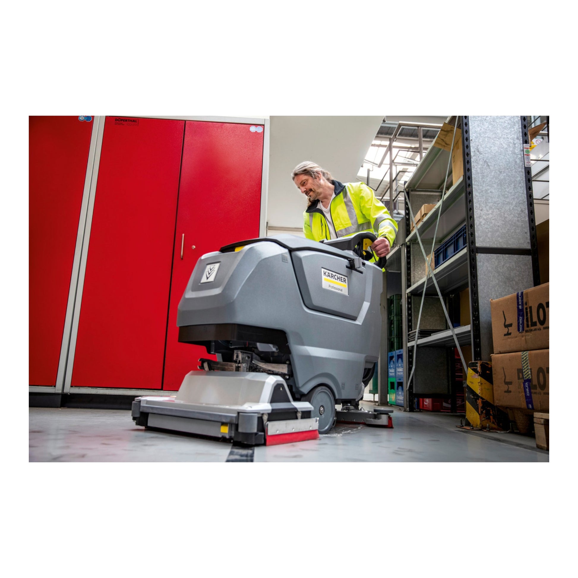 Kärcher B 50 W Bp R55 Walk-Behind Floor Scrubber J